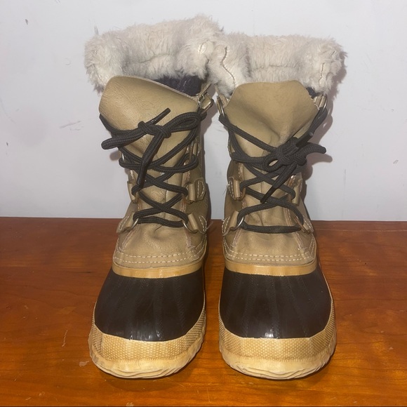 Sorel Women’s Caribou Waterproof Winter Snow Boots Duck Boots sz: WOS 5 - Picture 2 of 8